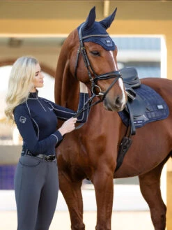 LeMieux Rhone Fly Hood -Equestrian Supplies Store tracyrobertson rhone2021 053 pt