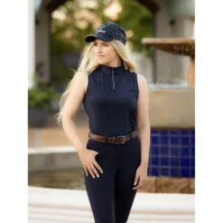 LeMieux Twilight Collection Laser Cut Sleeveless Base Layer -Equestrian Supplies Store tracyrobertson twilight2022 019